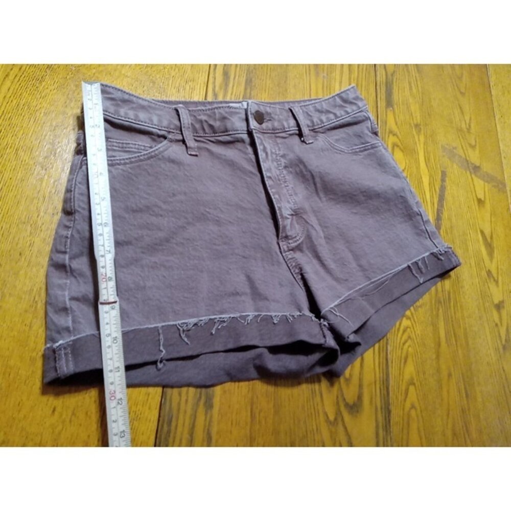 UNIVERSAL THREAD Jeans Shorts Womens  4 / 27 BROWN VINTAGE MIDI Preowned Denim - Picture 2 of 9